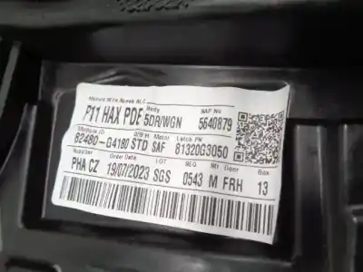 Автозапчасти б/у регулятор стекла переднего правого за hyundai i30 (pde, pd, pden) 1.0 t-gdi ссылки oem iam 82460g4010  