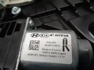 Автозапчасти б/у задний правый стеклорегулятор за hyundai i30 (pde, pd, pden) 1.0 t-gdi ссылки oem iam 83460g4010  