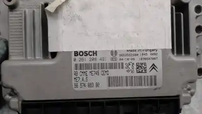 Gebrauchtes Autoersatzteil ecu-motorsteuergerät uce motorsteuergerät zum citroen c4 coupé (la_) 1.6 16v oem-iam-referenzen 9657489380  0261208491