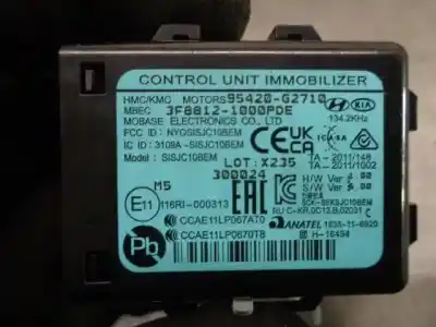 Second-hand car spare part electronic module for hyundai i30 (pde, pd, pden) 1.0 t-gdi oem iam references 95420g2710  