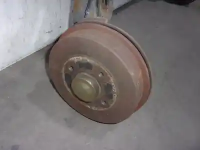Second-hand car spare part rear axle for renault clio ii fase i (b/cbo) 1.9 dti diesel 80 cv / 59 kw oem iam references 7701472472 burra 33 tambor 4 agujeros