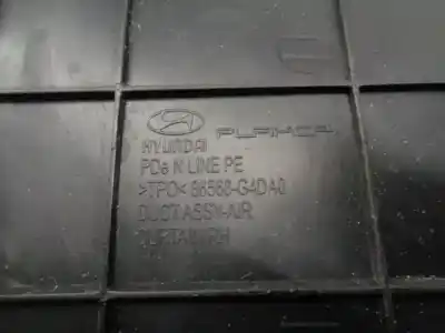 Автозапчасти б/у передние молдинги за hyundai i30 (pde, pd, pden) 1.0 t-gdi ссылки oem iam 86568g4da0  