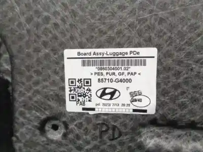 Second-hand car spare part parcel shelf for hyundai i30 (pde, pd, pden) 1.0 t-gdi oem iam references 85710g4000  