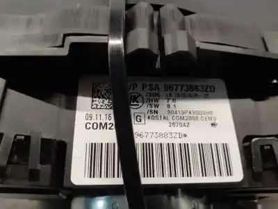 Second-hand car spare part headlights switch for citroen ds3 1.2 12v e-thp oem iam references 96773883zd  1010161822