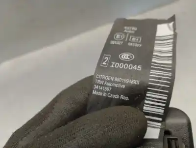 Автозапчасти б/у задний правый ремень безопасности за citroen ds3 1.2 12v e-thp ссылки oem iam 34141597  34130288a00