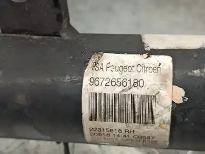 Peça sobressalente para automóvel em segunda mão amortecedor dianteiro direito por citroen ds3 1.2 12v e-thp referências oem iam 9672656180  
