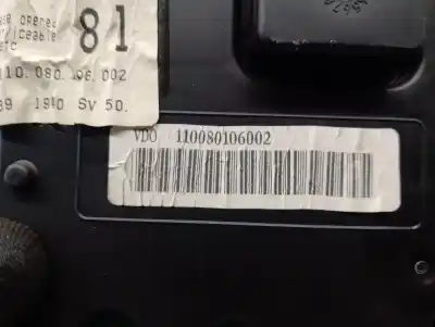 Peça sobressalente para automóvel em segunda mão quadrante por toyota corolla (_e12_) 2.0 d-4d (cde120_) referências oem iam 8380002810  110080106002
