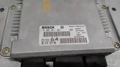 Автозапчастина б/у ебу контролер двигуна для peugeot 307 break / sw (s1) 2.0 hdi fap cat посилання на oem iam 9647472780  0281011081