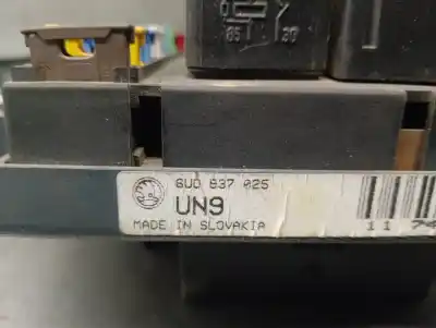 İkinci el araba yedek parçası röle/sigorta kutusu için skoda felicia berlina ( 791) 1.3 oem iam referansları 6u0937025  