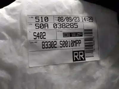 Автозапчастина б/у обликка задніх правіх дверей для hyundai i30 (pde, pd, pden) 2.0 n посилання на oem iam 83302s0010  