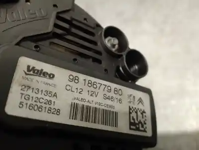 Second-hand car spare part alternator for citroen ds3 1.2 12v e-thp oem iam references 9818677980  2713135a