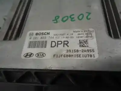 Second-hand car spare part ecu engine control for kia optima (jf) 1.7 crdi oem iam references 391502a955  0281033744