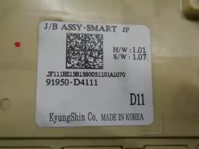 Pezzo di ricambio per auto di seconda mano scatola relè/fusibili per kia optima (jf) 1.7 crdi riferimenti oem iam 91950d4111  