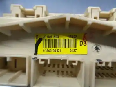Second-hand car spare part fuse box unit for kia optima (jf) 1.7 crdi oem iam references 91940d4030  