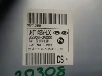 Pezzo di ricambio per auto di seconda mano modulo elettronico per kia optima (jf) 1.7 crdi riferimenti oem iam 95300d4000  