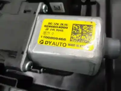 Second-hand car spare part passenger side right window regulator for kia optima (jf) 1.7 crdi oem iam references 82460d4000  