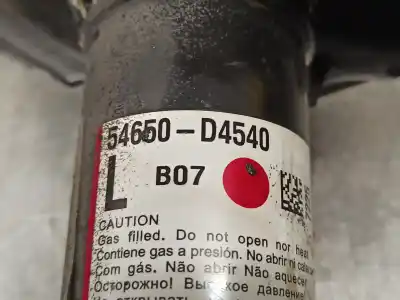 Second-hand car spare part front left shock absorber for kia optima (jf) 1.7 crdi oem iam references 54650d4540  