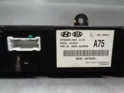 Peça sobressalente para automóvel em segunda mão comandos de alavanca por kia optima (jf) 1.7 crdi referências oem iam 96540a8750  