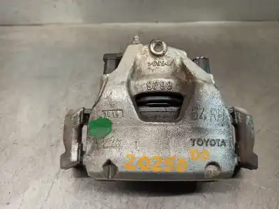 Peça sobressalente para automóvel em segunda mão pinça de travão dianteira direita por toyota yaris 1.5 16v cat referências oem iam 47730k0030