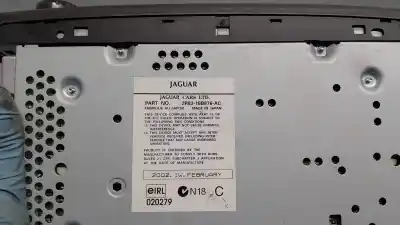 Second-hand car spare part audio system / radio cd for jaguar s-type 2.5 v6 executive oem iam references 2r8318b876ac  