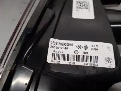 Second-hand car spare part multifunction switch for renault captur ii (hf_) tce 100 (hfmt) oem iam references 259803780r  035720601