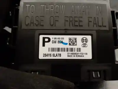 Peça sobressalente para automóvel em segunda mão módulo eletrônico por renault captur ii (hf_) tce 100 (hfmt) referências oem iam 284y66la7b  f005v03220