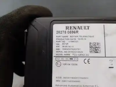 Автозапчасти б/у электронный модуль за smart fortwo coupé (453) 0.9 (453.344. 453.353) ссылки oem iam 282750596r  282750596r