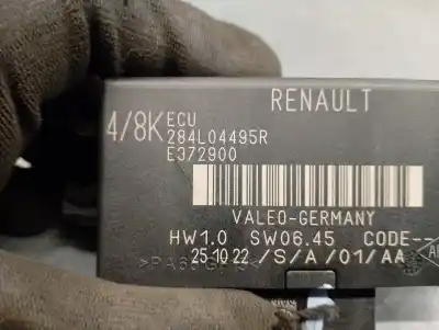 Автозапчастина б/у електронний модуль для renault captur ii (hf_) tce 100 (hfmt) посилання на oem iam 284l04495r  