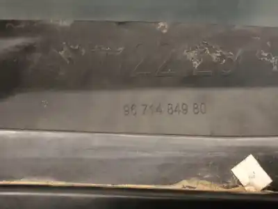 Pezzo di ricambio per auto di seconda mano griglia del radiatore anteriore per peugeot 508 2.0 16v hdi fap riferimenti oem iam 7429k3  
