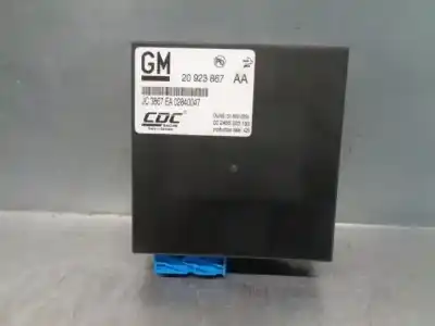 Pezzo di ricambio per auto di seconda mano Modulo Elettronico per OPEL INSIGNIA A (G09) 2.0 CDTI 4X4 (68) Riferimenti OEM IAM 20923867  002485000193