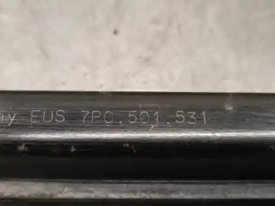 Автозапчастина б/у задній нижний правий ригель підвіски для porsche cayenne (92a) 3.0 diesel посилання на oem iam 7p0501531  
