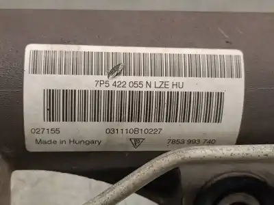 Автозапчастина б/у рульмова рейка для porsche cayenne (92a) 3.0 diesel посилання на oem iam 7p5422055n  