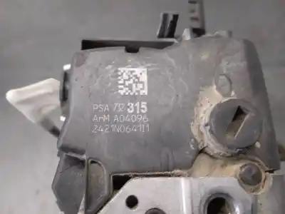 Автозапчастина б/у замок заднього правого дверя для citroen c3 ii (sc_) 1.4 hdi 70 (sc8hzc sc8hr0 sc8hp4) посилання на oem iam a04096  