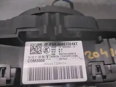 Pezzo di ricambio per auto di seconda mano controllo della luce per citroen c3 ii (sc_) 1.4 hdi 70 (sc8hzc sc8hr0 sc8hp4) riferimenti oem iam 96667324xt  