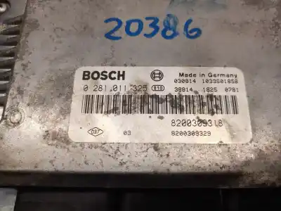 Автозапчастина б/у ебу контролер двигуна для renault espace iv (jk0) (2002->) 2.2 dci (jk07) посилання на oem iam 8200309318  0281011325