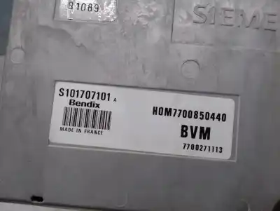 Second-hand car spare part ecu engine control for renault 19 (1989...) 1.7 oem iam references 7700271113  s101707101a