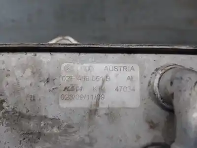 Автозапчасти б/у охладитель моторного масла за audi a3 (8p) 2.0 tdi ссылки oem iam 02e409061b  02e409061b