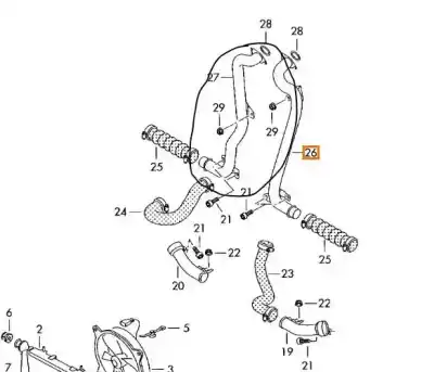 İkinci el araba yedek parçası tüp için audi a8 d3 (4e2, 4e8) 4.0 tdi quattro oem iam referansları 057145958d  