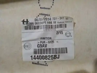 Pièce détachée automobile d'occasion toit intérieur pour peugeot expert tepee l2h1 allure références oem iam 14400825bj  