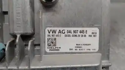 Second-hand car spare part ecu engine control for seat leon (5f1) 1.6 tdi oem iam references 04l907445e  