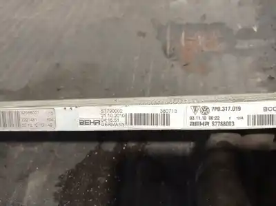 Автозапчастина б/у масляний радіатор для porsche cayenne (92a) 3.0 diesel посилання на oem iam 7p0317019  s7788003
