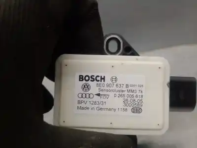 Peça sobressalente para automóvel em segunda mão sensor por audi a4 berlina (8ec) 2.0 tdi referências oem iam 8e0907637b 0265005618 bosch 