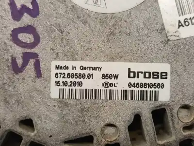 Автозапчастина б/у електро вентилятор для porsche cayenne (92a) 3.0 diesel посилання на oem iam 7p0121203d  0460810560