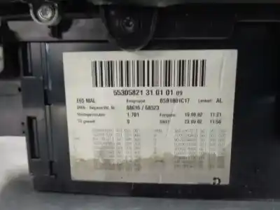 Pezzo di ricambio per auto di seconda mano bracciolo centrale per bmw serie 7 (e65/e66) 3.0 turbodiesel cat riferimenti oem iam 51167018140  5530582