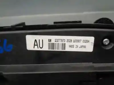 Автозапчасти б/у климат-контроль за opel insignia a (g09) 2.0 cdti 4x4 (68) ссылки oem iam 13277870  