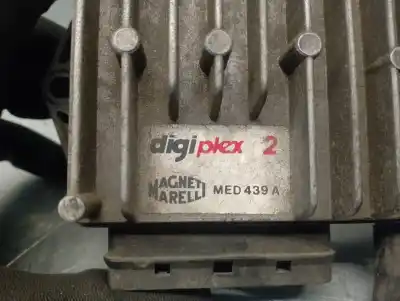 Second-hand car spare part ecu engine control for fiat uno (146) 1.4 cat oem iam references med439a  med439a