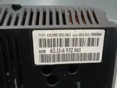 Peça sobressalente para automóvel em segunda mão quadrante por bmw serie 7 (e65/e66) 3.0 turbodiesel cat referências oem iam 62116932041  110080103062