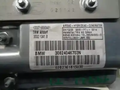 Peça sobressalente para automóvel em segunda mão airbag traseiro lado esquerdo por bmw serie 7 (e65/e66) 3.0 turbodiesel cat referências oem iam 30824046703n  