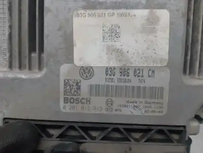 Автозапчасти б/у блок управления двигателем за volkswagen jetta (1k2) 1.9 tdi ссылки oem iam 03g906021cm  0281012613