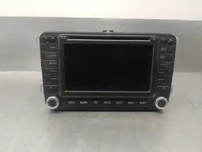Автозапчастина б/у аудіо система / радіо cd для volkswagen jetta (1k2) 1.9 tdi посилання на oem iam 1k0035198b  7612002064